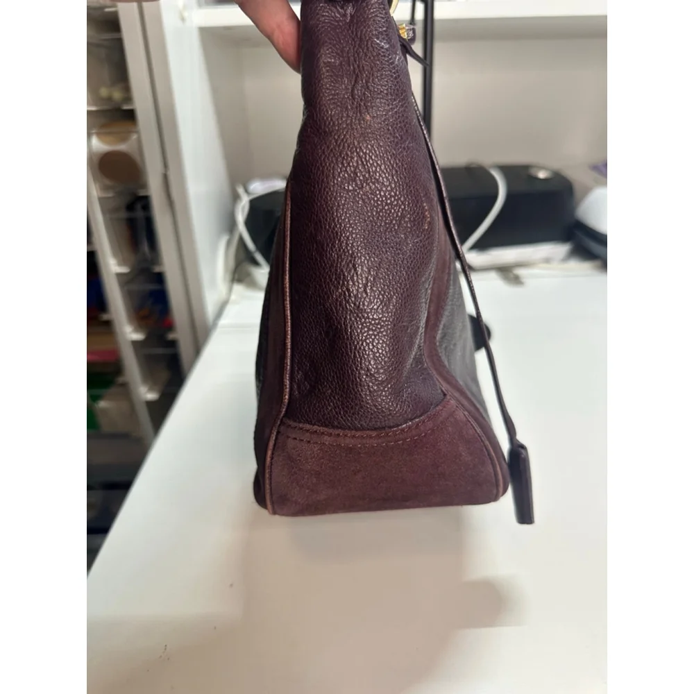 Women's Louis Vuitton Purple Leather Audacieuse EnprienteSuede Hobo Bag One Size - Picture 14 of 16